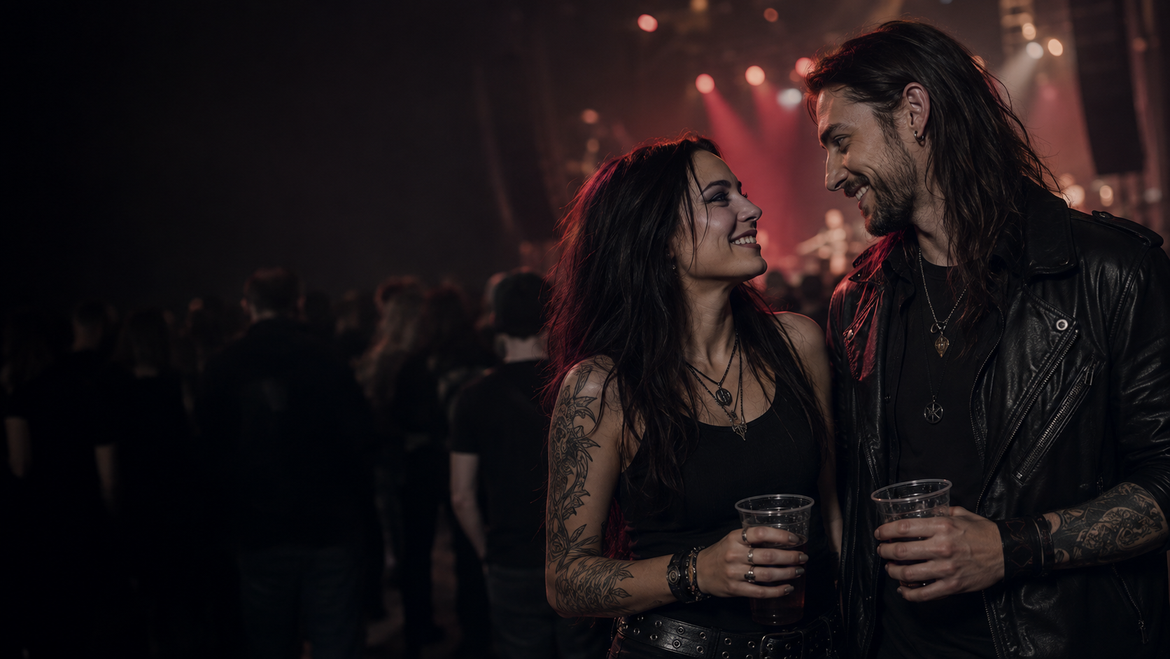 Metalflirt: Wo harte Musik auf echte Verbindungen trifft